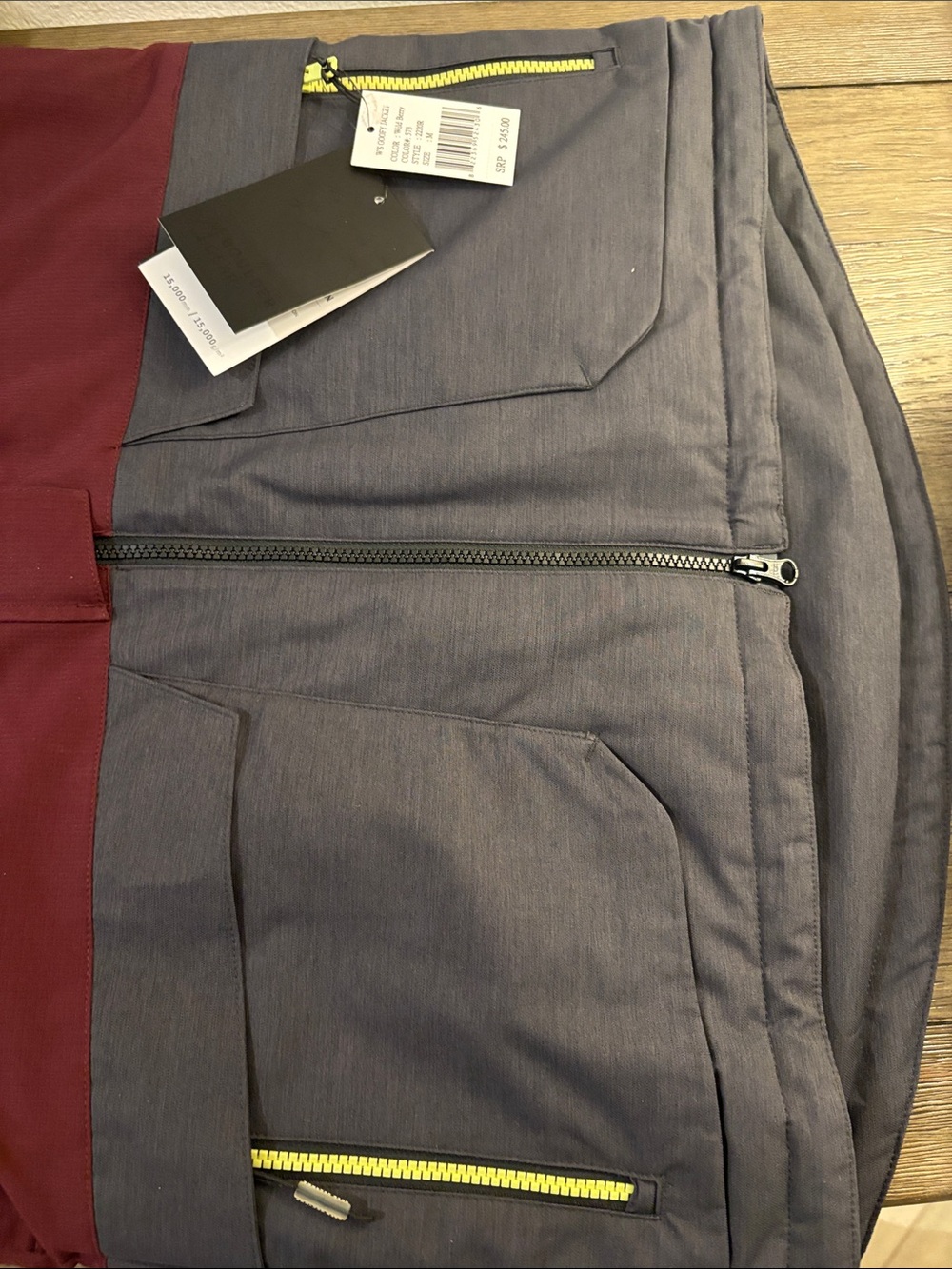 NWT [Boulder Gear] Goofy Insulated Wild Berry/Gray Colorblock Jacket Women’s M - Picture 8 of 15